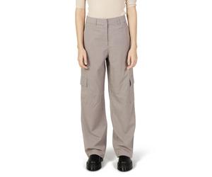 Only Beige Polyester Cargo Pants - 40/32 (W44)