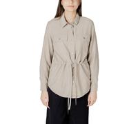 Only Beige Viscose Blouse - XL