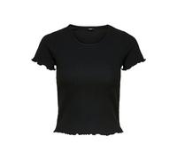 Only Black Polyester T-Shirt - IT44|L