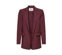 ONLY - Blazer Loose Fit Viola con Tasche - - Jackets - Donna - Rosso - M