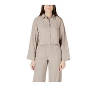 ONLY, ,Blouses & Shirts ,Donna ,Beige ,L Set Casual Camicia e Pantaloni