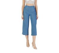 Only Blue Lyocell Cropped Pants - IT42|M