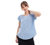 ONLY Onlvic S/S Solid Top Noos Ptm, T-Shirt Donna, Soft Chambray, 44