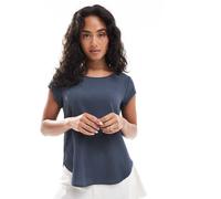 ONLY Onlvic S/S Solid Top Noos Ptm, T-Shirt Donna, Ombre Blu, 42