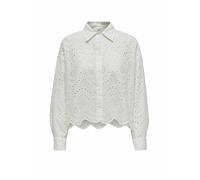 ONLY Camicia da donna 'Valais' bianco, Taglia L