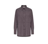 ONLY - Camicia oversize a quadri bordeaux-Rosso 36