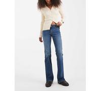 ONLY - Blush - Jeans a zampa lavaggio scuro XS