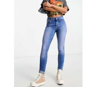 ONLY ONLBLUSH Life Mid Skinny REA12187 Noos Jeans, Media Blu Denim, (XL) W x 30L Donna