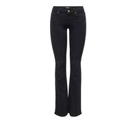Only Blush Lw Flared Denim Nero - Taglia L Abbigliamento Donna Jeans