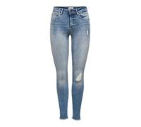 Only Pantaloni Blush Life Mi Skinny Raw Rea334