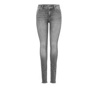 ONLY Blush Mid SK Ank Raw Jens Noos Skinny Donna, Grigio (Grey Denim/Grey Denim), XL/L32