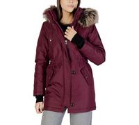 Only Bordeaux Polyester Parka - IT44|L