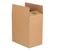 ONLY BOXES Confezione da 10 scatole cartone per 6 bottiglie di vino Cava Champagne Liquore con alveare separatore incorporato realizzato cartone ondulato. Adatto per confezionare scatole da 6
