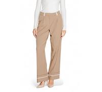 Only Brown Recycled Polyester Casual Pants - W42 | L32