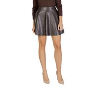 Only Brown Recycled Polyester Mini Skirt - IT40|S