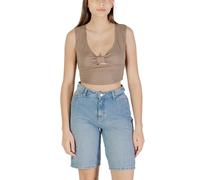 Only Brown Viscose Top - IT42|M