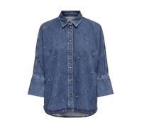 Camicia 3/4 da donna Only Grace Bleu S