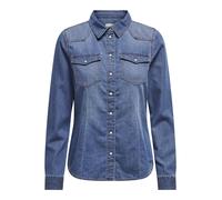 ONLY Camicia da donna 'ONLAlexa' blu denim Donna - Abbigliamento - Taglie comode - Camicie e tuniche - Camicie ONLY M
