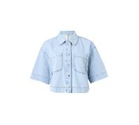 ONLY Camicia da donna 'ONLCleo' blu denim Donna - Abbigliamento - Taglie comode - Camicie e tuniche - Camicette e top ONLY XL