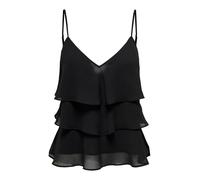 ONLY Camicia da donna 'ONLLinn' nero Donna - Abbigliamento - Taglie comode - Camicie e tuniche - Camicette e top ONLY M