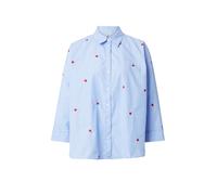 ONLY Camicia da donna 'ONLNew Lina Grace' blu chiaro / rosso / bianco Donna ONLY XL