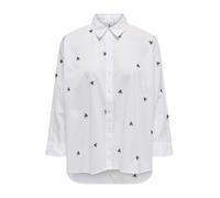 ONLY Camicia da donna 'ONLNEW LINA GRACE' nero / bianco Donna ONLY XS nero / bianco