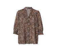ONLY Camicia da donna 'ONLRAYA' beige scuro / nero / bianco Donna - Abbigliamento - Taglie comode - Camicie e tuniche - Camicie ONLY L