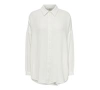 ONLY Camicia da donna 'ONLThyra' bianco Donna - Abbigliamento - Taglie comode - Camicie e tuniche - Camicie ONLY M