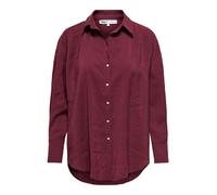 ONLY Camicia da donna 'ONLZazima' rosso vino Donna ONLY XS rosso vino