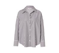 ONLY - Camicia oversize a righe bianche e nere-Nero 42
