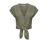 ONLY Camicia da donna 'SIESTA' oliva Donna - Abbigliamento - Taglie comode - Camicie e tuniche - Camicette e top ONLY L