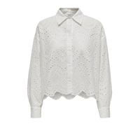 ONLY Onlvalais L/S Shirt Wvn Noos Camicia, Cloud Dancer, XS Donna