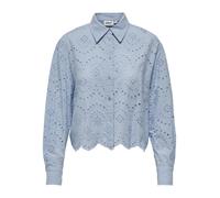 ONLY Camicia da donna 'Valais' blu chiaro Donna - Abbigliamento - Taglie comode - Camicie e tuniche - Camicie ONLY L