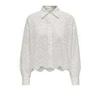 Only Camicia Femminile con Collo a Camicia a Maniche Lunghe con Bottone, Ballerino di Nuvola, M