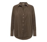 ONLY Onlzazima L/S Loose Shirt Wvn Noos Maglietta, Castagna, S Donna
