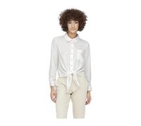 ONLY - Camicia Lecey a Maniche Lunghe con Nodo - - Blouses & Shirts - Donna - Bianco - L