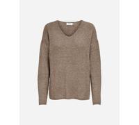 ONLY Pullover 'ONLCamilla' marrone sfumato, Taglia M
