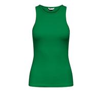 ONLY Onlkenya Rib-Canotta Jrs Noos Top, Verde-Jolly Green, S Donna