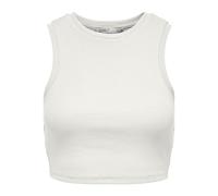 ONLY Onlvilma S/L Cropped Tank Top Jrs Noos Maglietta, Ballerino di Nuvola, XS Donna