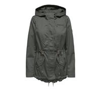 ONLY Canvas Onllorca Life-Parka in Tela CC Otw, Castor Gray, S Donna