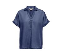ONLY cap Sleeve Shirt Onlcharis Life-Maglietta a Maniche Corte Wvn CC, Blu Jeans Scuro, XL Donna