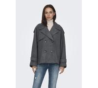 ONLY Cappotto di mezza stagione 'MAIS' grigio / antracite Donna - Abbigliamento - Cappotti - Trench ONLY S