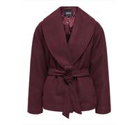 ONLY Cappotto di mezza stagione 'ONLAugusta' rosso vino Donna ONLY XL