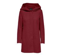 ONLY Cappotto di mezza stagione 'ONLSEDONA' rosso rubino Donna ONLY XS