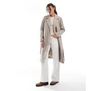 Only - Cappotto elegante beige avvolgente-Neutro 36