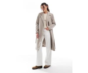 Only - Cappotto elegante beige avvolgente-Neutro 36