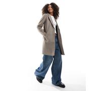 Only - Cappotto sartoriale marrone chiaro 34