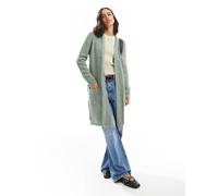 Only - Cardigan aperto taglio lungo verde 38