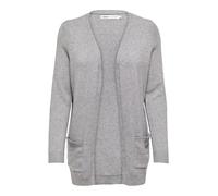 Only Cardigan da Donna Onllesly L/S Open Knt Noos Cardigan, Ultimate Grey, M