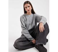 ONLY - Cardigan girocollo grigio medio 34